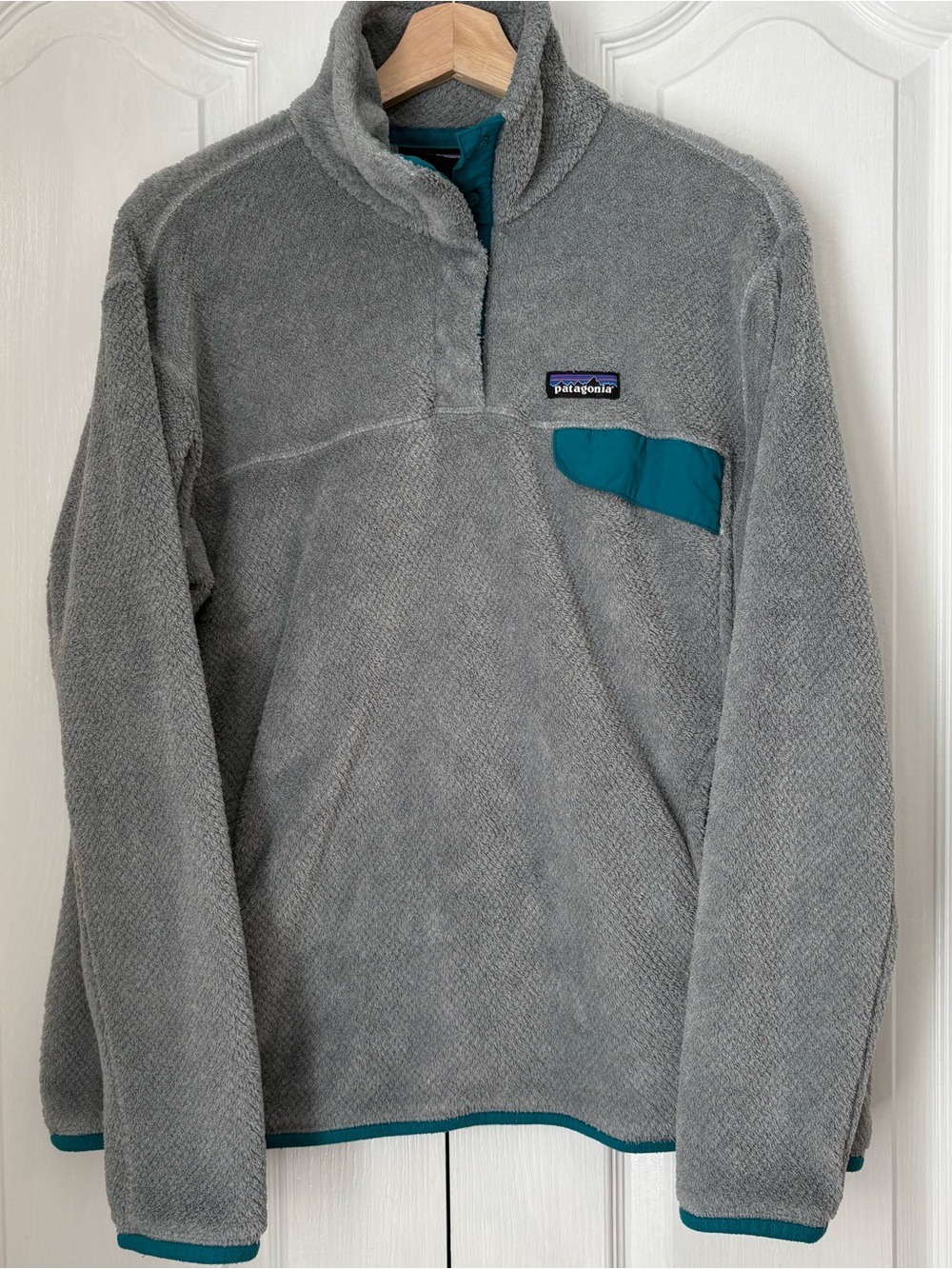 Patagonia Women’s Re-Tool Snap-T Fleece Pullover, XL 🩶
